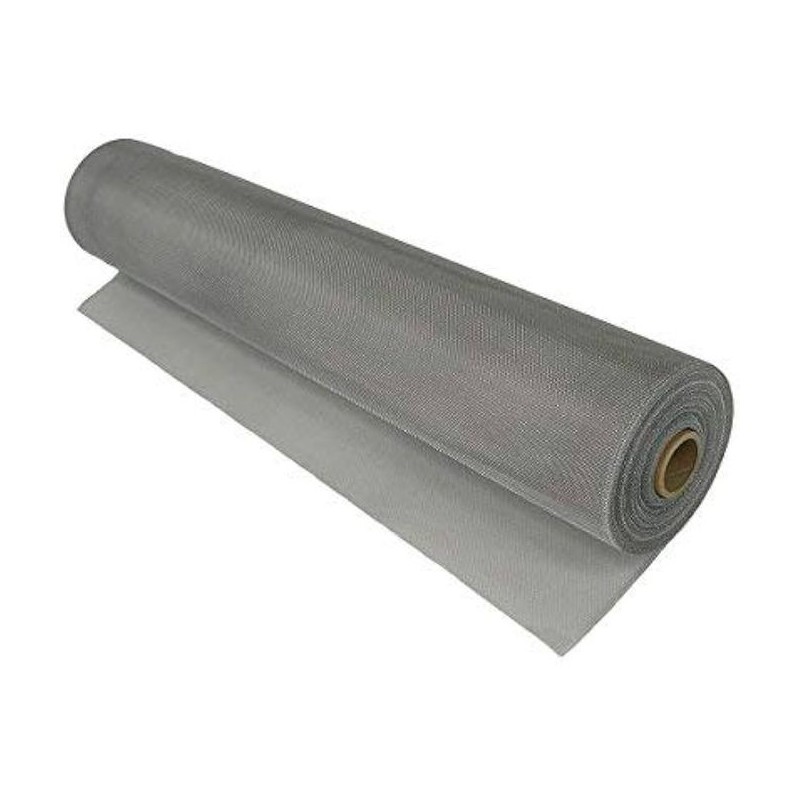 Generic Toile moustiquaire - Gris - 1.2m x 30 mètre 