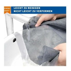 Generic Toile moustiquaire - Gris - 1.2m x 30 mètre 