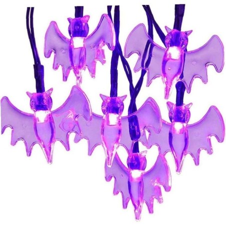 Guirlandes Lumineuse Halloween - Fantomme chauve souris - 4.5v 