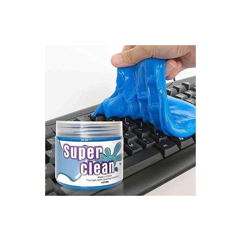 Generic Clean Gel Nettoyage réutilisable pour enlever la poussière des Ordinateurs claviers et clavier 