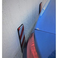 Mappy 4 Butoir Murale De Garage antichoc - Protection Adhésive Parking 2 faces 14*50*1cm 