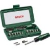 Bosch Coffret de vissage - Clé Douille et Embout - 46 piéces 