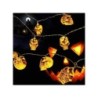 Guirlandes Lumineuse Halloween fete noel - Tete de mort - 4.5v 