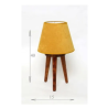 lampadaire scandinave trépied mini chene claire 