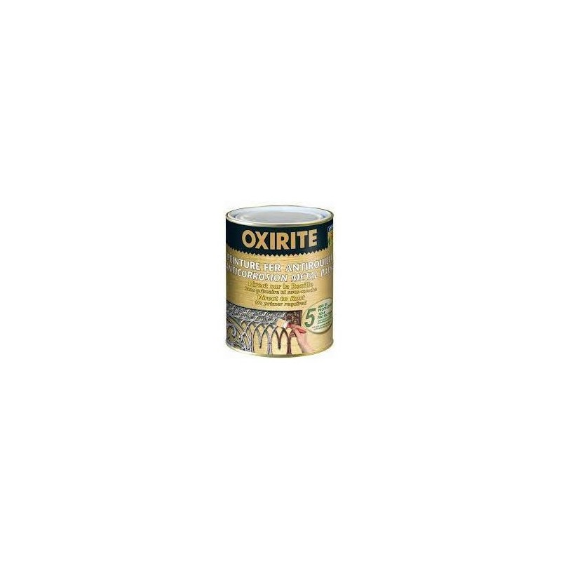 XYLAZEL Peinture fer antirouille - Direct sur rouille - 2 en 1 - 750 ml - Blanc brillant 