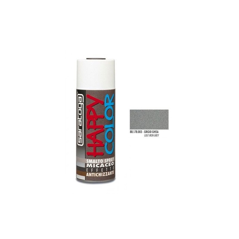 Saratoga Bombe de peinture en spray - Peinture aérosol - Gris Metalise 