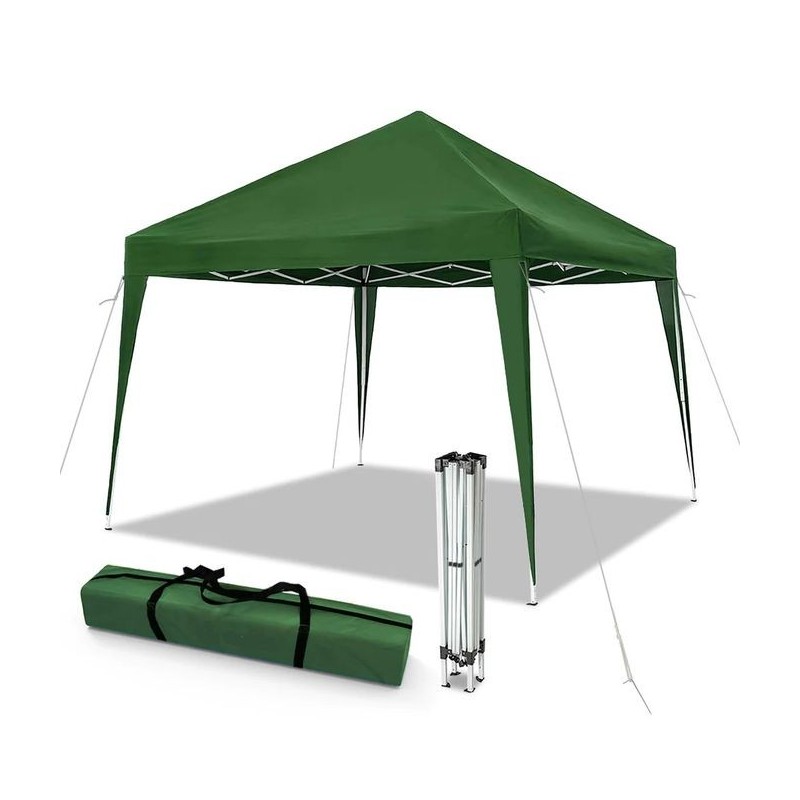 Generic Tonnelle pliante - Tente Parasol - Avec sac de transport - 3x3m - Vert 