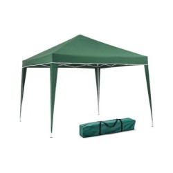 Generic Tonnelle pliante - Tente Parasol - Avec sac de transport - 3x3m - Vert 