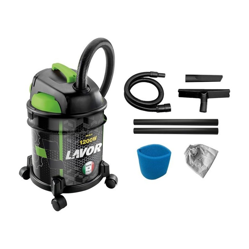 Lavor Aspirateur Eau et Poussière - RUDY 1200 W 