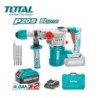 TOTAL Marteau Perforateur - 2 Batterie 20V - Sds+ - 