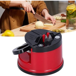 Mini Aiguiseur de couteaux manuel avec ventouse pour cuisine 