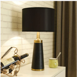 Lampe de table Haut de gamme, Lampe de bureau nordique Luxe 