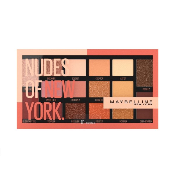 Fard à Paupières Maybelline PALETTE FAP NUDES OF NEW YORK 