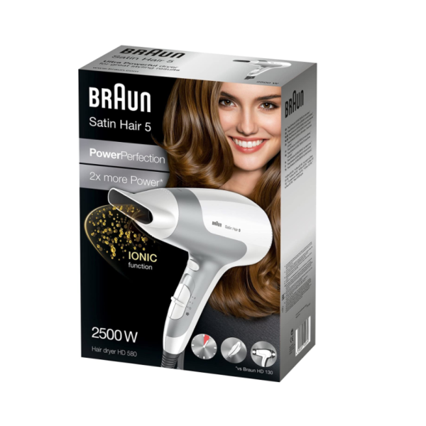 SECHE CHEVEUX BRAUN HD580 SATIN HAIR 5 