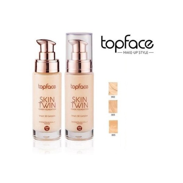 Fond de Teint Topface SKIN TWIN COUVRANCE TOTALE 