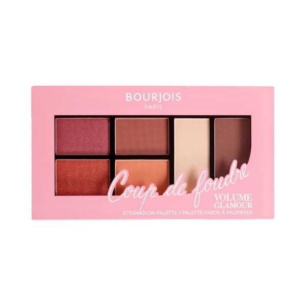 Palette BOURJOIS FARDS À PAUPIÈRES VOLUME GLAMOUR COUP DE FOUDRE 