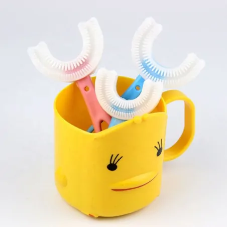 Brosse à dents en Silicone pour enfants 
