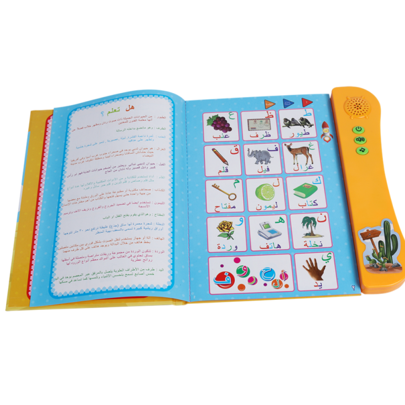 Livre sonore pour enfants Livre sonore interactif pour enfants avec stylo  d'apprentissage Interaction parent-enfant Jouets éducatifs amusants pour 3  ans + 