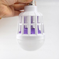 Lampe anti-moustiques 2 en 1 