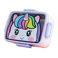 Lunch box cartoon en acier inoxydable 