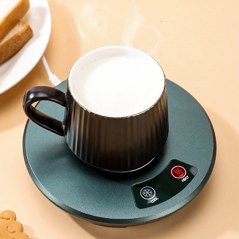 Sous-verre chauffant Chauffe-tasses Tasse électrique USB Coupe isolée à 55  °