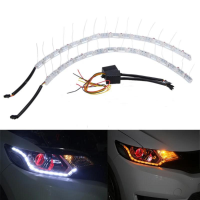 Bande LED en cristal Flexible pour voiture 