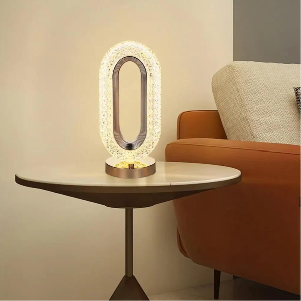 Lampe de Table ovale rechargeable 
