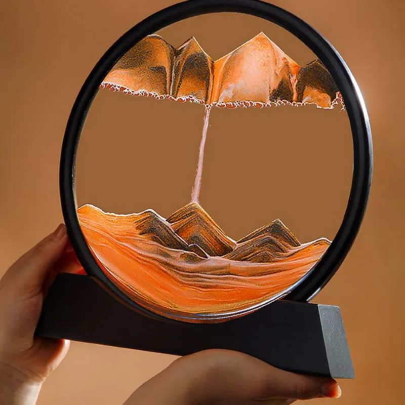 Image d'art de sable mobile 3D