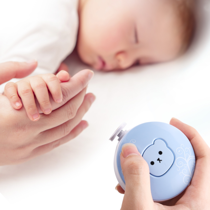 Coupe-ongles électrique pour bébé, ciseaux pour enfants, soins des ongles  pour bébé, coupe-ongles sûr