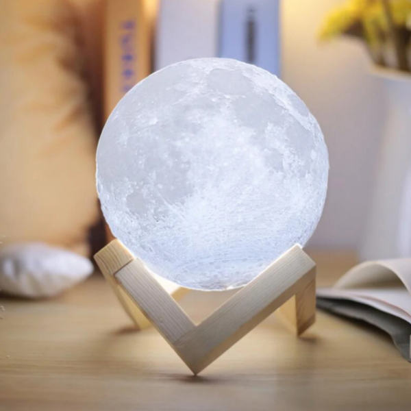 Lampe LED en Forme de Lune 