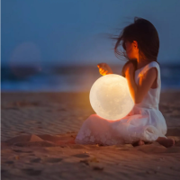 Lampe LED en Forme de Lune 