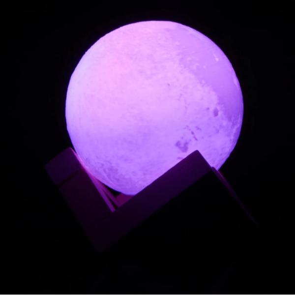 Lampe LED en Forme de Lune 