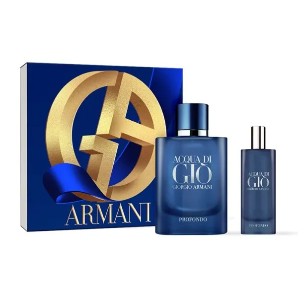 COFFRET EAU DE PARFUM HOMME GIORGIO ARMANI ACQUA DI GIO PROFONDO 