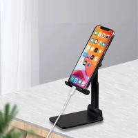 Support smartphone rétractable pour bureau 