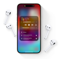 AirPods 2 avec boîtier de charge sans fil 