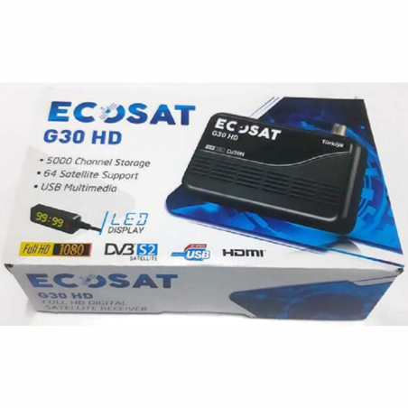 Récepteur Ecosat G30-HD + 6 mois IPTV matador + 12 mois sharing  + Clé wifi 