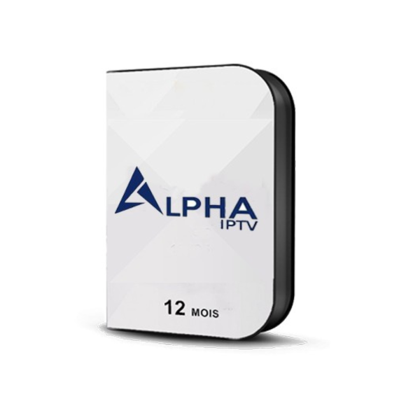 Abonnement IPTV Alpha 12Mois 