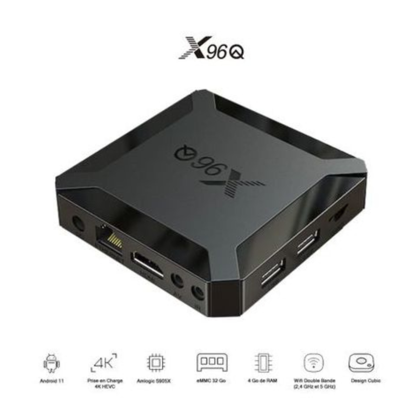 Box Android X96Q 2GO -16GO au meilleur prix en Tunisie