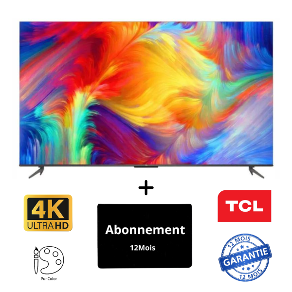 TV TCL 65'' Smart Android P735 UHD 4K 