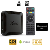 Box Android X96Q 4GO - 32GO avec Abonnement 12 Mois 