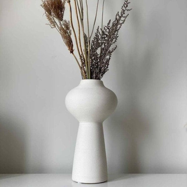 Vase de décoration en céramique 