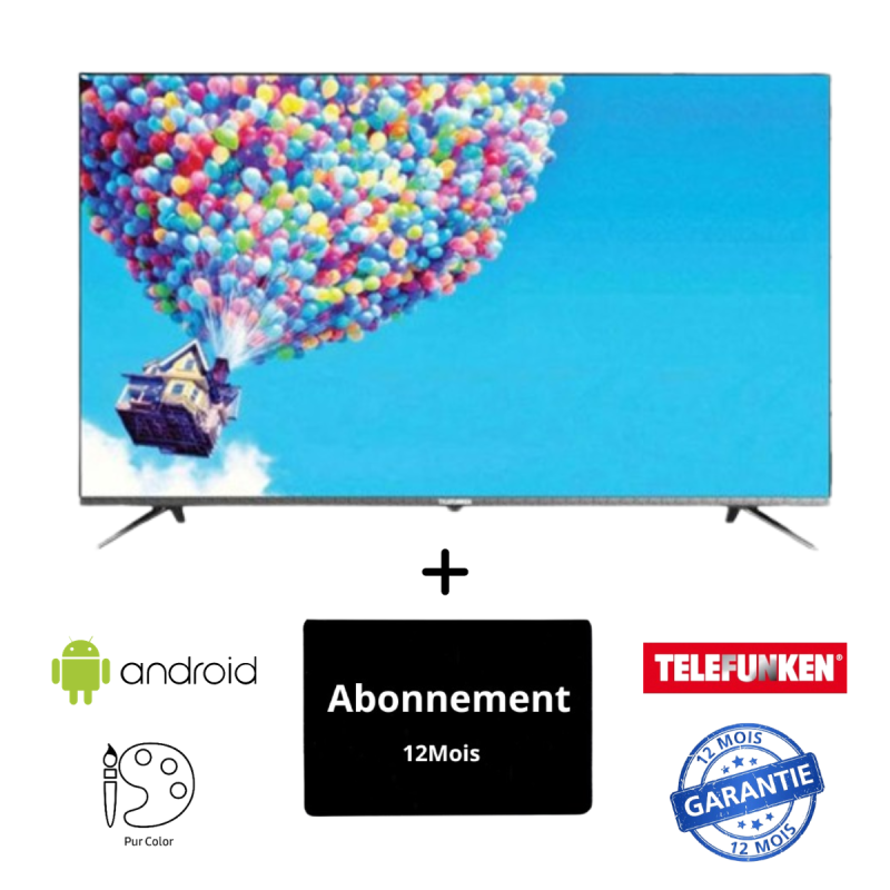 Tv Telefunken Smart Android E A Led Hd