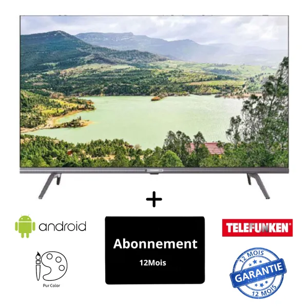 TV Telefunken 40'' Smart ANDROID 11 E3A LED FHD 