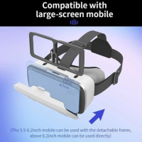 Casque VR réglable pour téléphone 3D 