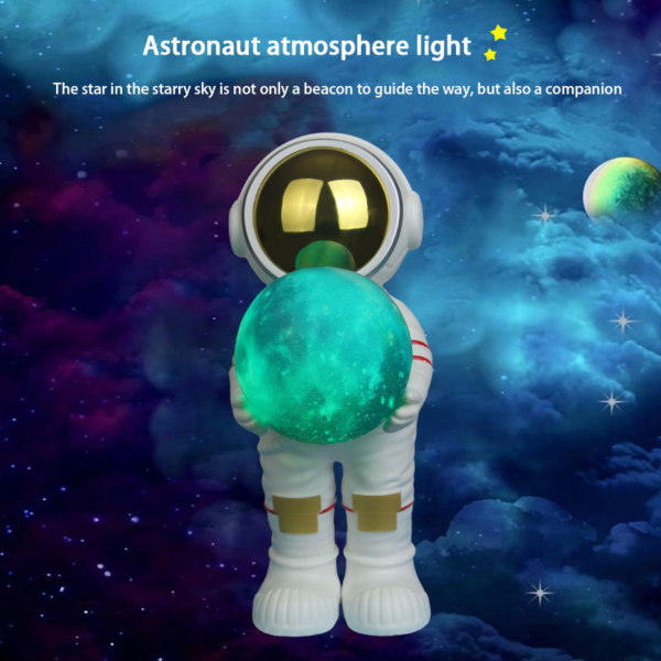 Haut-parleur lumière étoilé astronaute 