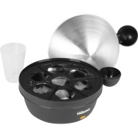 EK-3076 Cuit Oeuf (7p) inox/noir 