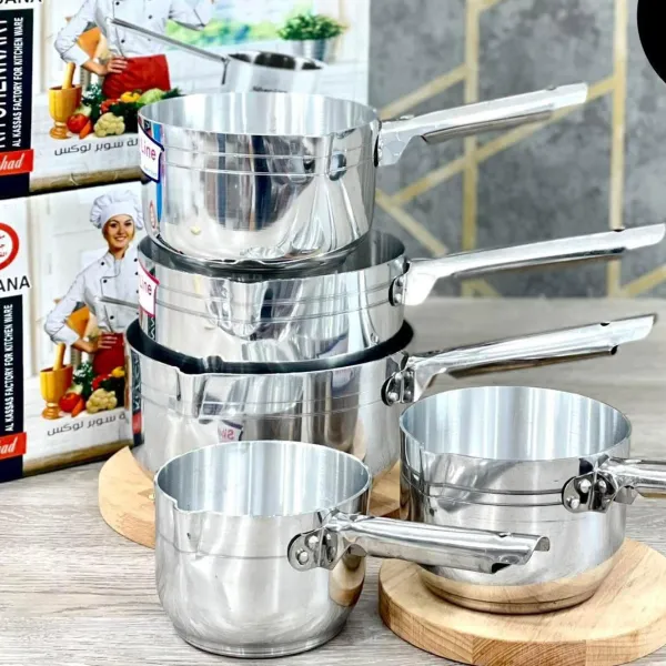 Pack casserole silverline 5 pièces 