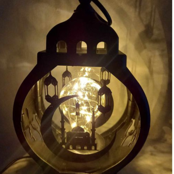 Lanterne décorative de style rond 