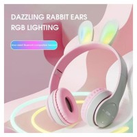 Casque sans fil effet de lumière Rgb 