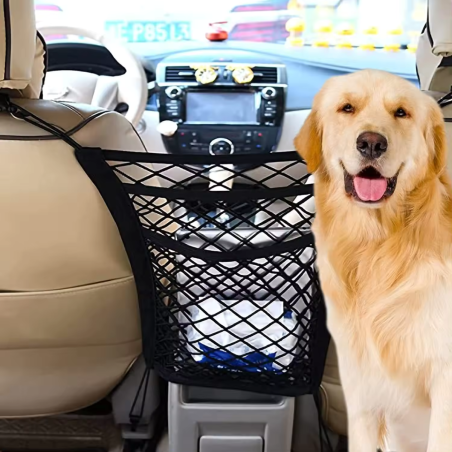 Organisateur de filet de rangement de voiture 